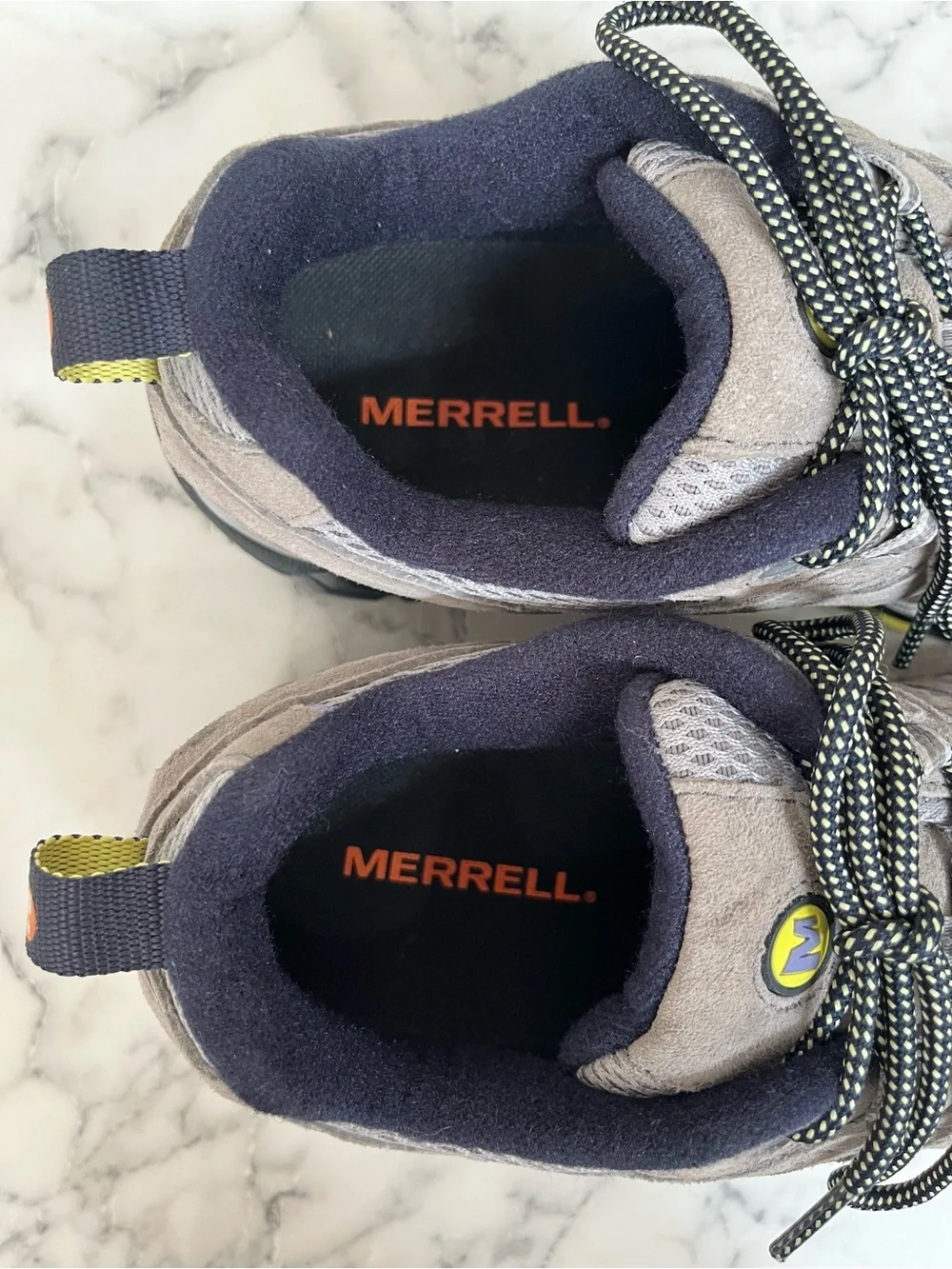 Merrell Womens Moab 2 Vent Hiking Shoes In Navy Morning J19904 Size 9.5